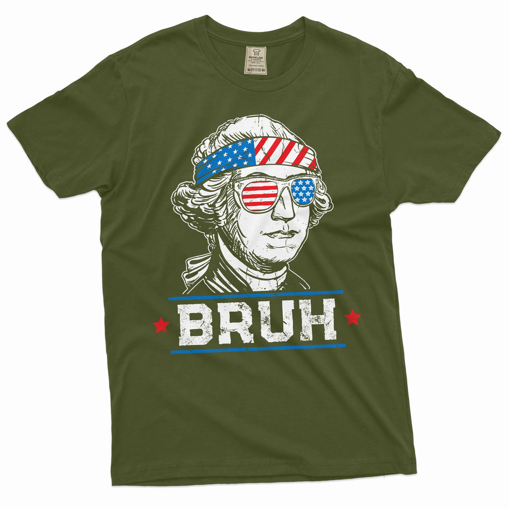 Men's 4th Funny Washington T-shirt George bruh USA product image 4