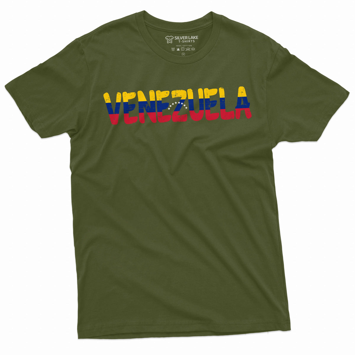 Men's Venezuela T-shirt flag coat of arms country Patriotic product image 1