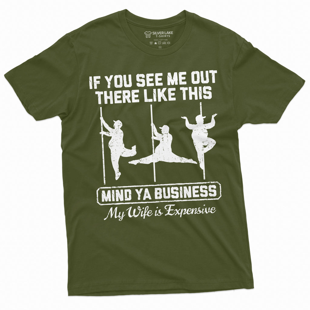 Men's Funny T-shirt My wife is expensive anniversary product image 4