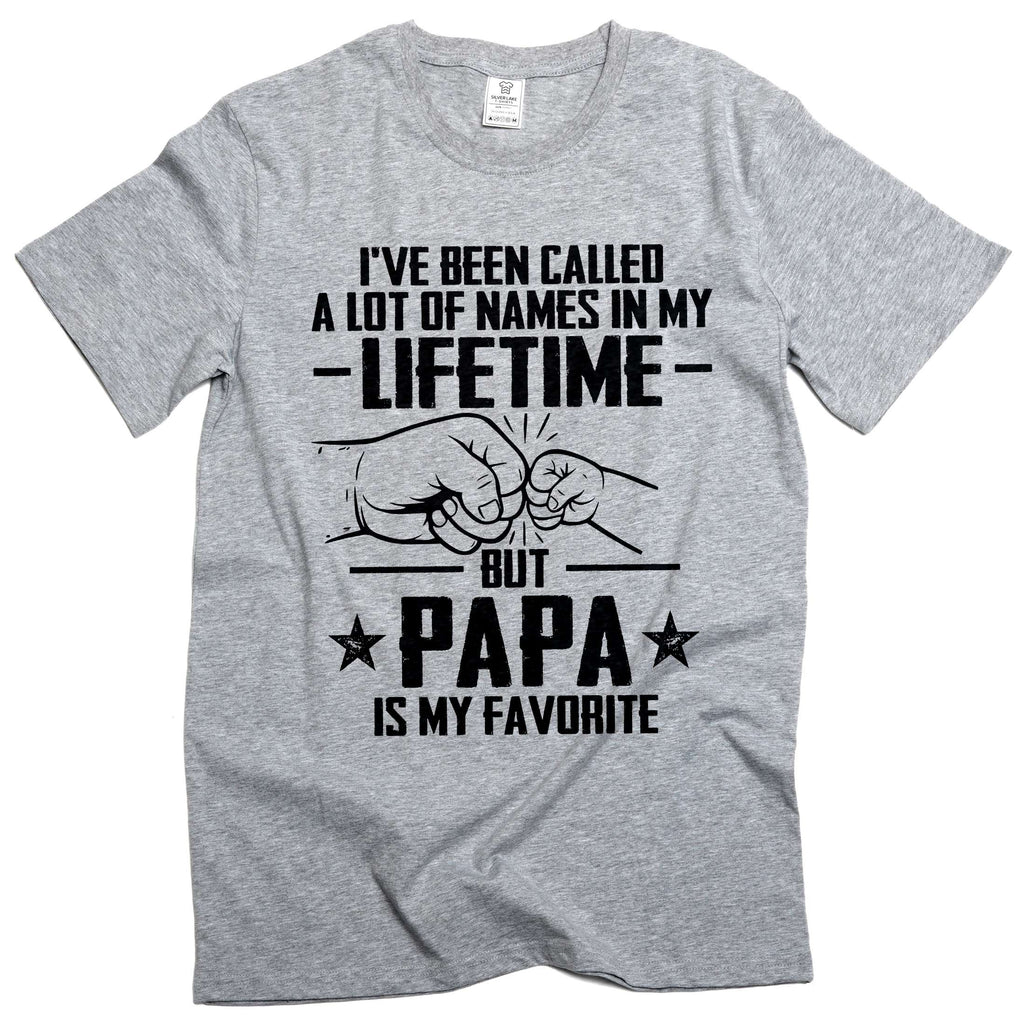 Men's papa T-shirt grandpa dad father grandkids father's product image 5