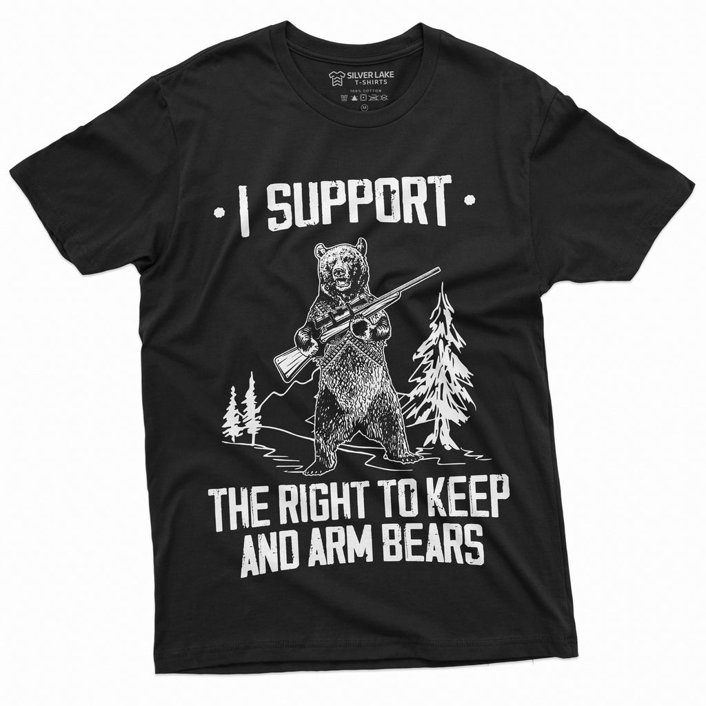 Men's Second Amendment Right to Keep and Arm bears Funny product image 10