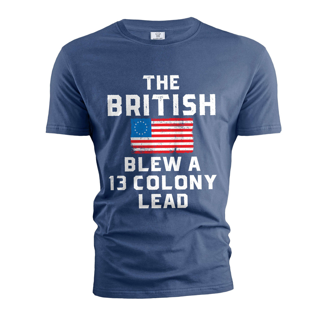 Men's funny 4th of July T-shirt The British blew a 13 product image 2