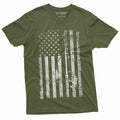 Mens USA American Fish Flag T Shirt Fishing Pole Rod Reel product image 1