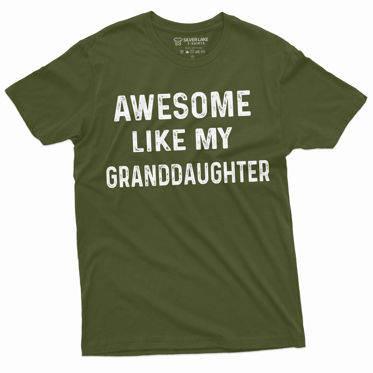 Awesome Like My Granddaughter T-shirt Mens Grandpa Gift product image 3