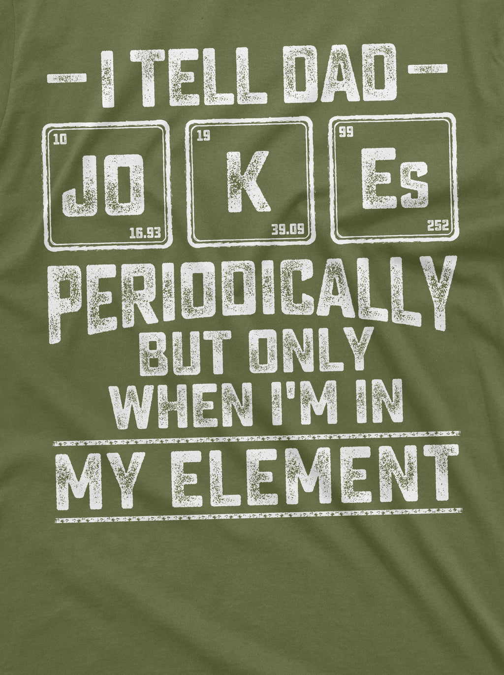 Men's Funny Dad Jokes Chemistry T-shirt Periodic Table product image 6