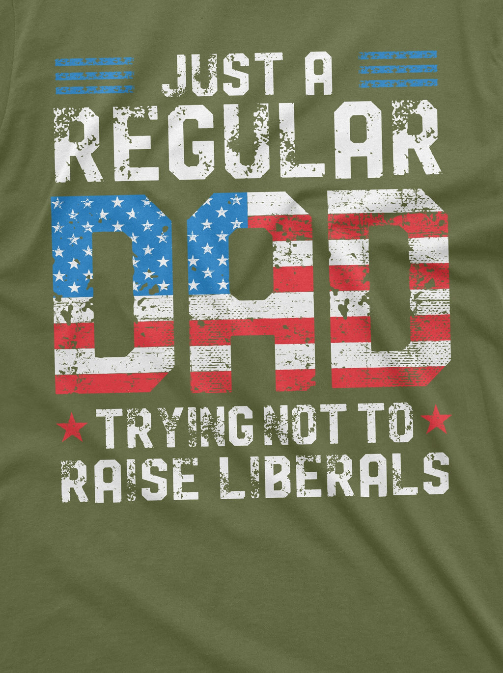 Men's Father's Day T-shirt Anti Liberal Republican Dad Gift product image 7