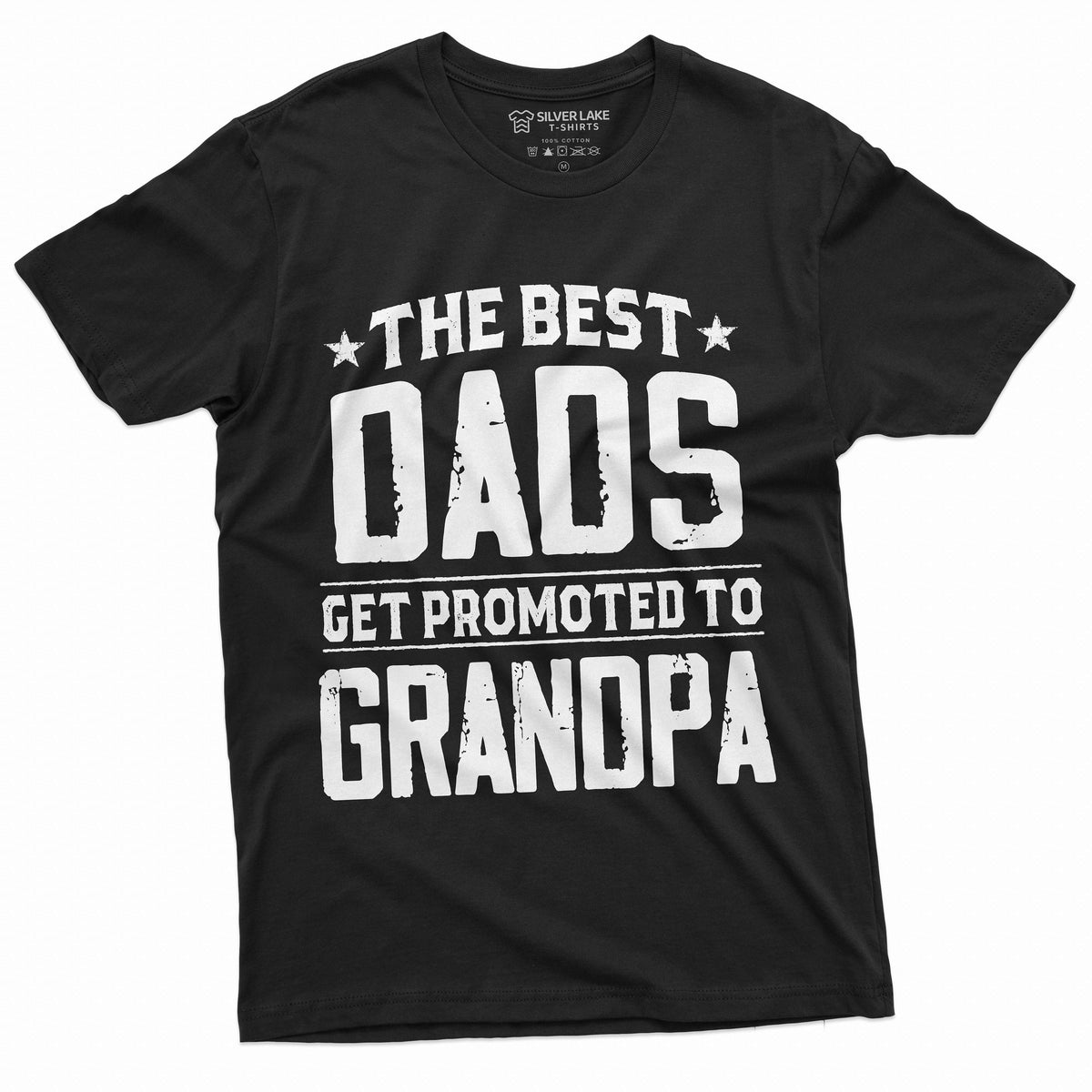 Men's Best Dads Get promoted to Grandpa T-shirt Grandfather product image 3