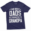 Men's Best Dads Get promoted to Grandpa T-shirt Grandfather product image 1