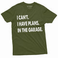 Men's Funny Garage Plans T-shirt Fathers day Gift Idea Dad product image 1