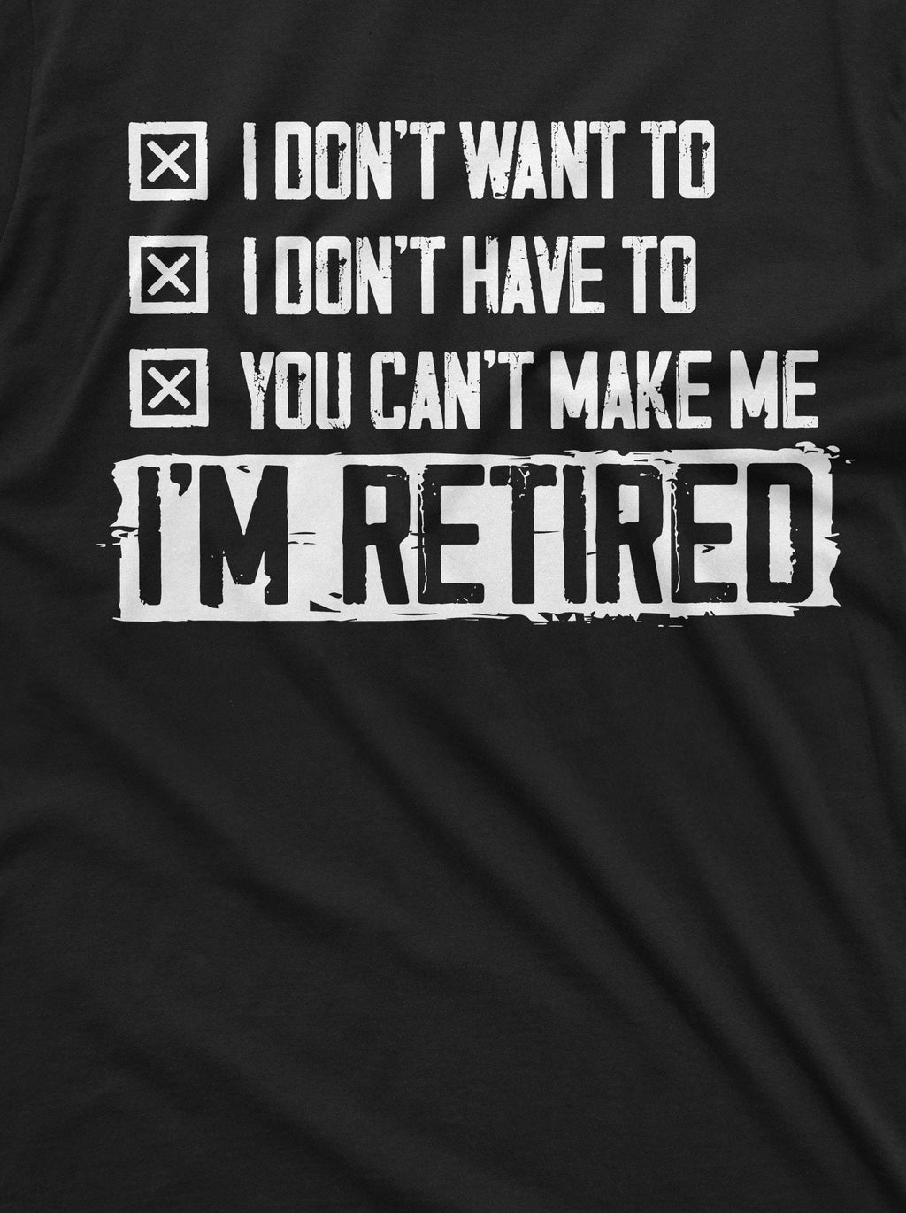 Retirement T-shirt Mens Retired Dad Mom Grandpa Grandma product image 2