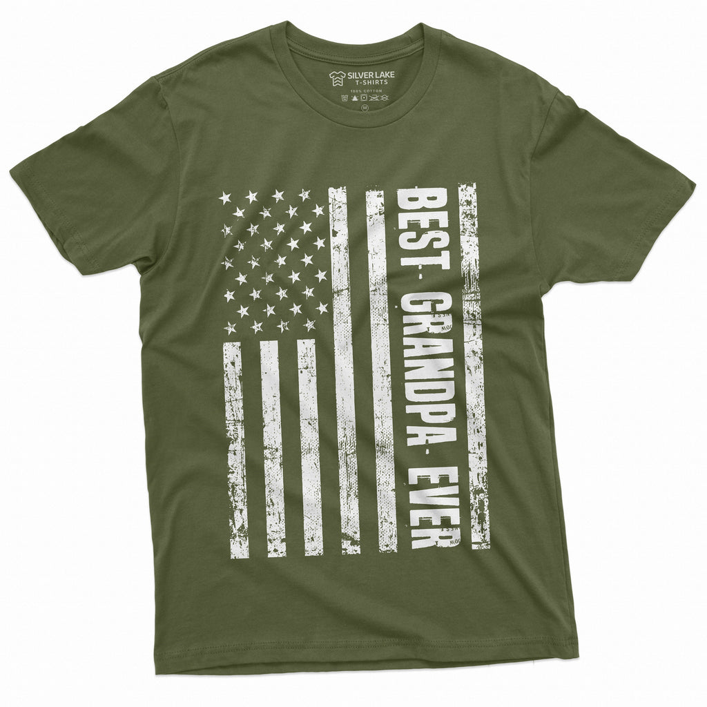 Men's Best Grandpa Ever T-shirt Fathers day Grandfather product image 3