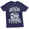 Men's Fishing Story T-shirt Jesus Funny Shirt Fisherman product image 1