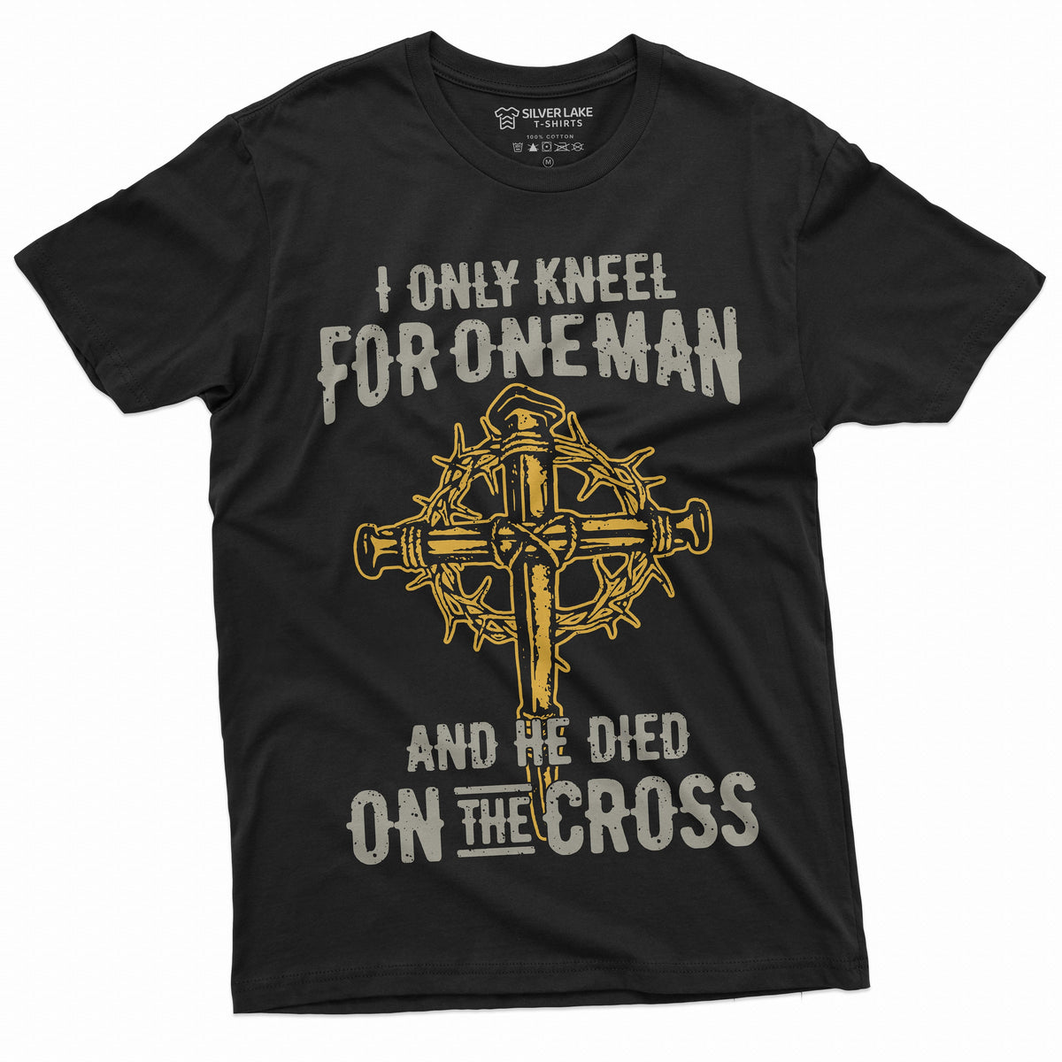 Men's Jesus Christian T-shirt Faith Church Cross Shirt product image 2