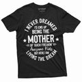 Womens Mother Mom T-shirt Mother’s Day Living a dream Tee product image 1