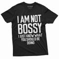 I am not Bossy T-shirt Womens Mens Funny Boss tee shirt product image 1