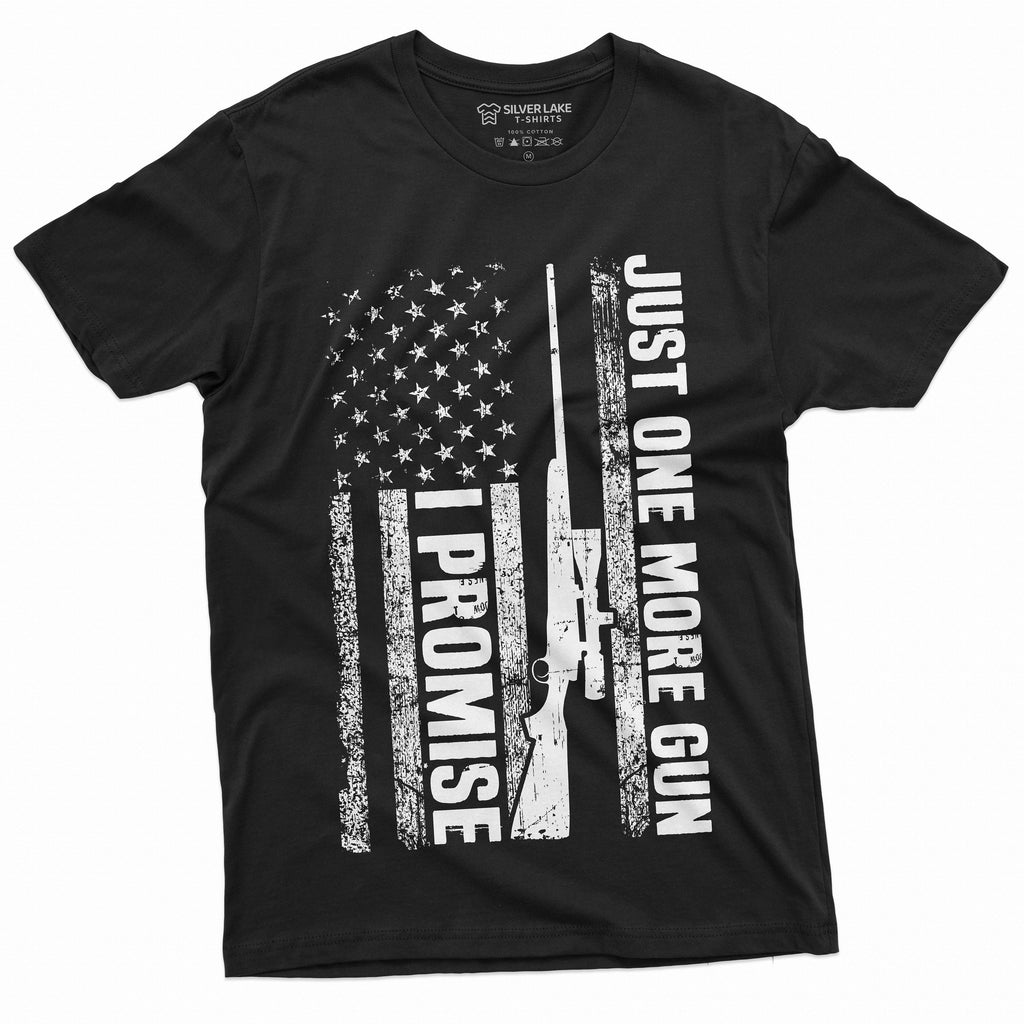 Men's Pro Gun T-shirt One more USA Patriotic 4th of July product image 3