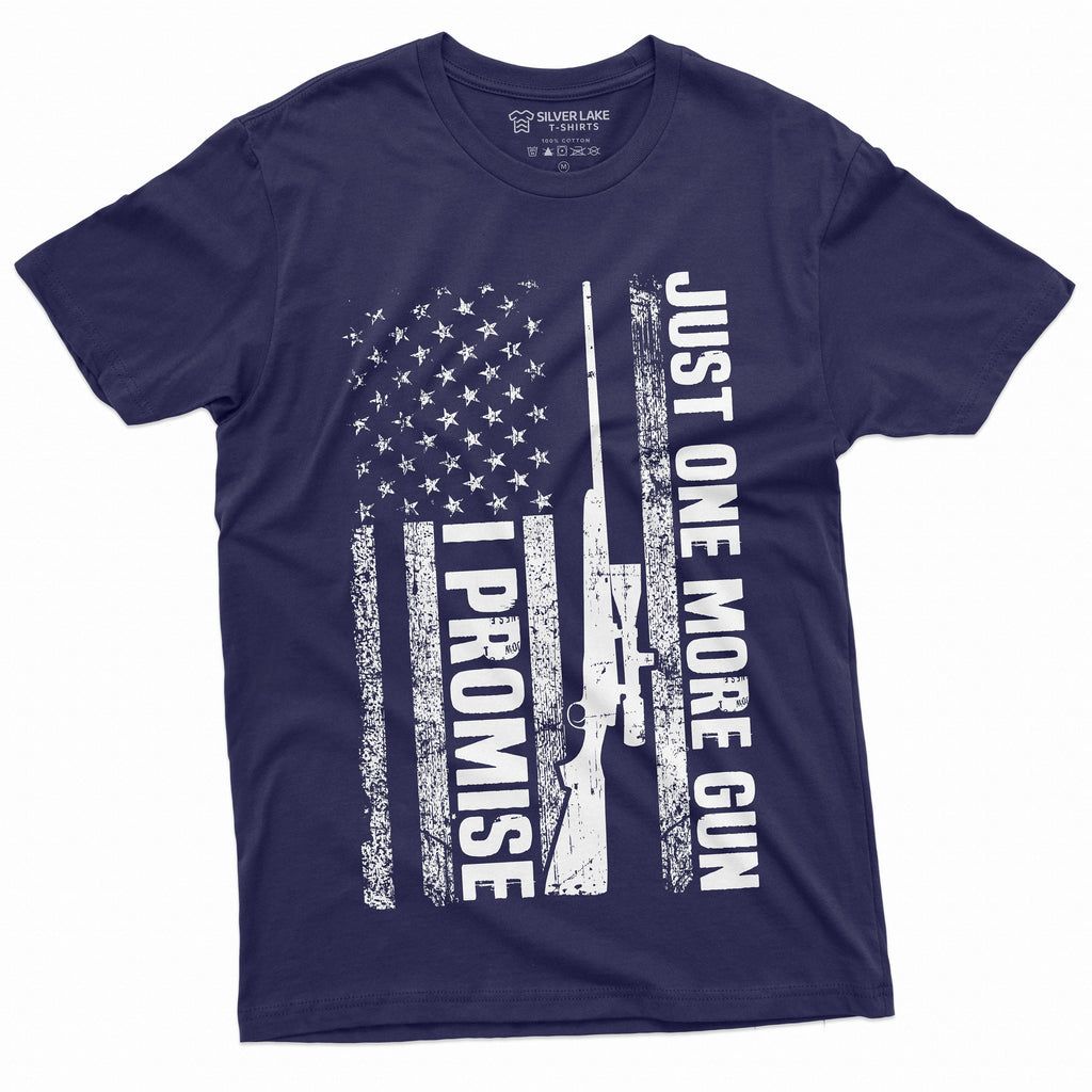 Men's Pro Gun T-shirt One more USA Patriotic 4th of July product image 4