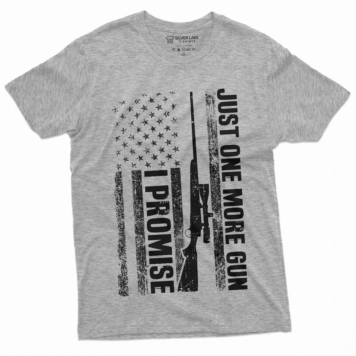 Men's Pro Gun T-shirt One more USA Patriotic 4th of July product image 5