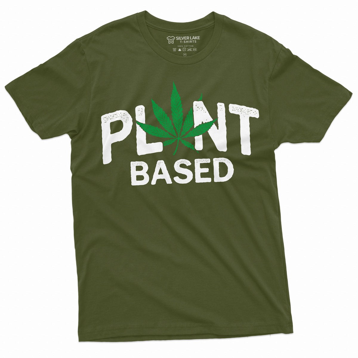 Men's Funny Weed Marijuana Shirt Vegan Plant Based product image 5