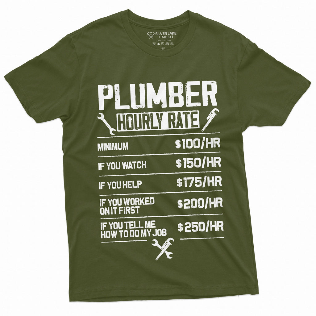 Men's Plumber Funny T-shirt Dont tell me how to do my job product image 3