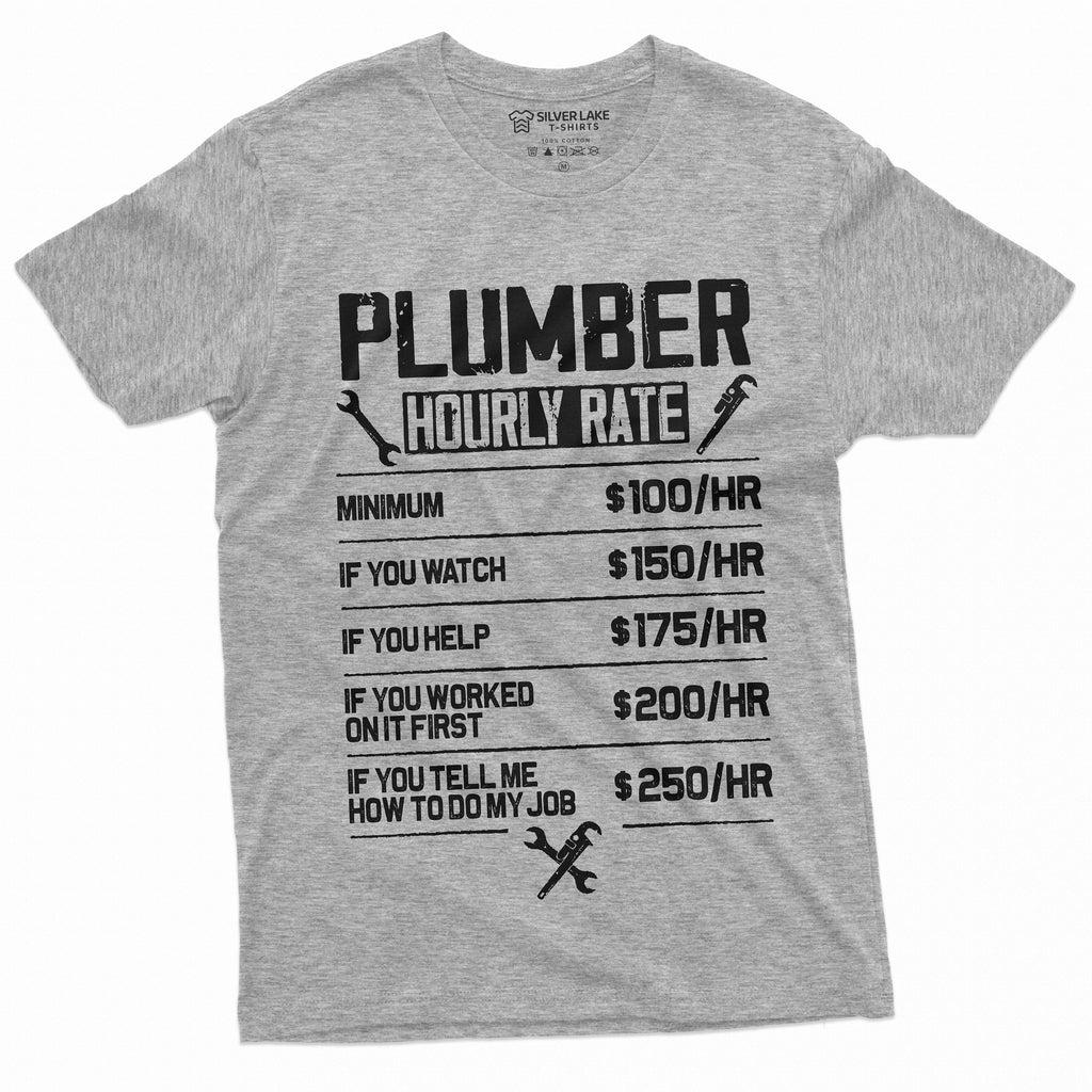 Men's Plumber Funny T-shirt Dont tell me how to do my job product image 5