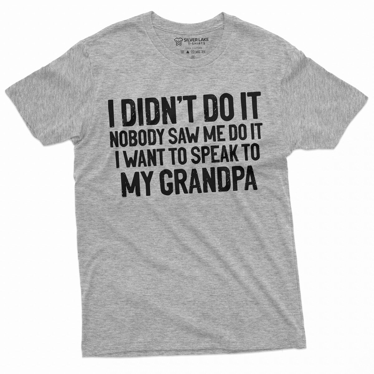Grandson Granddaughter Tee Shirt Womens Mens Grandpa product image 3