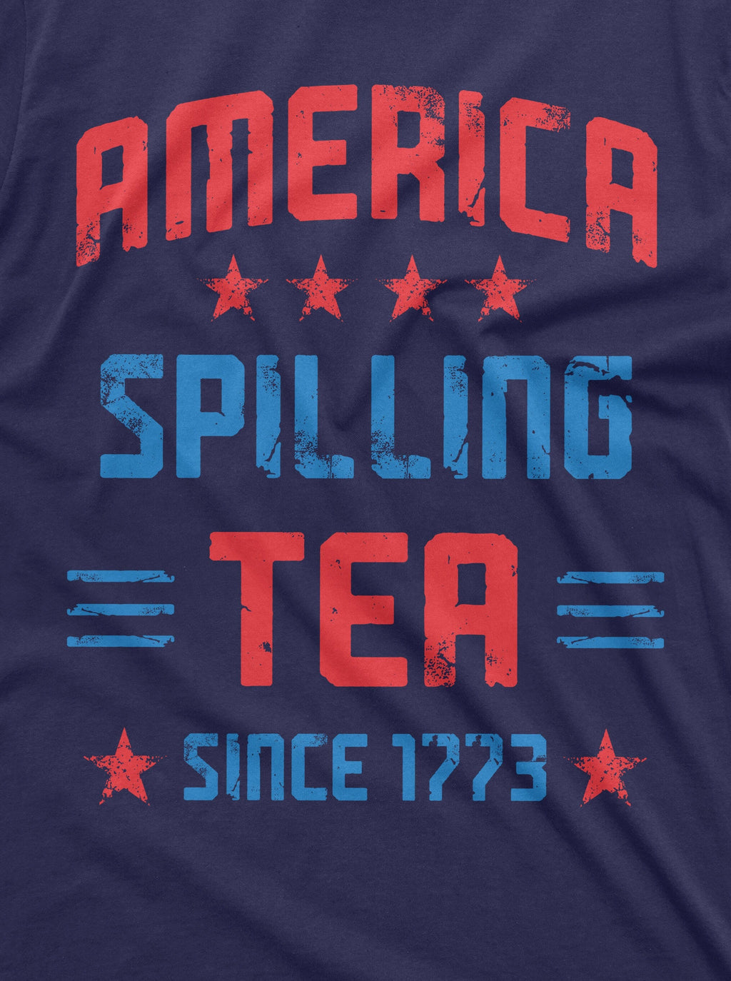 American Spelling Tea Since 1776 4th of July T-shirt product image 2