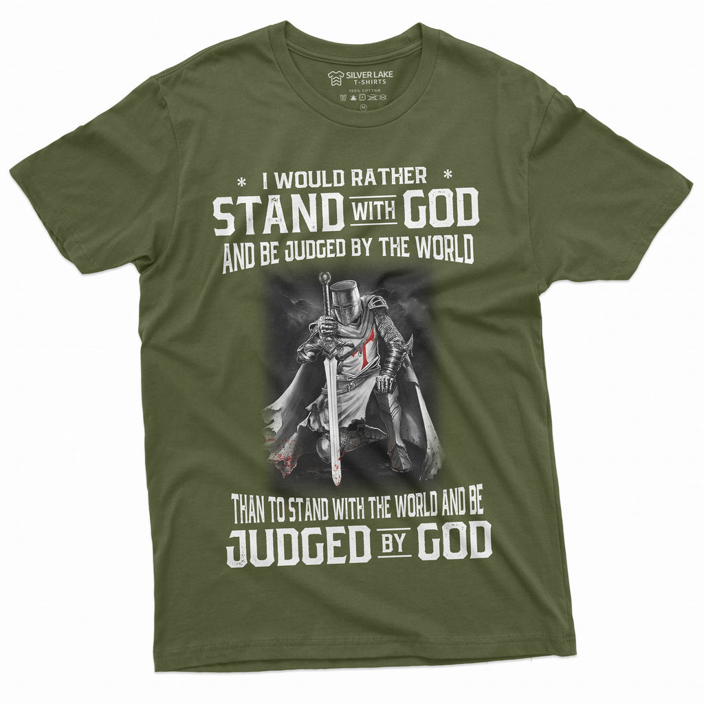 Men's God Jesus T-shirt Stand by Tee Shirt | Birthday Gifts product image 4