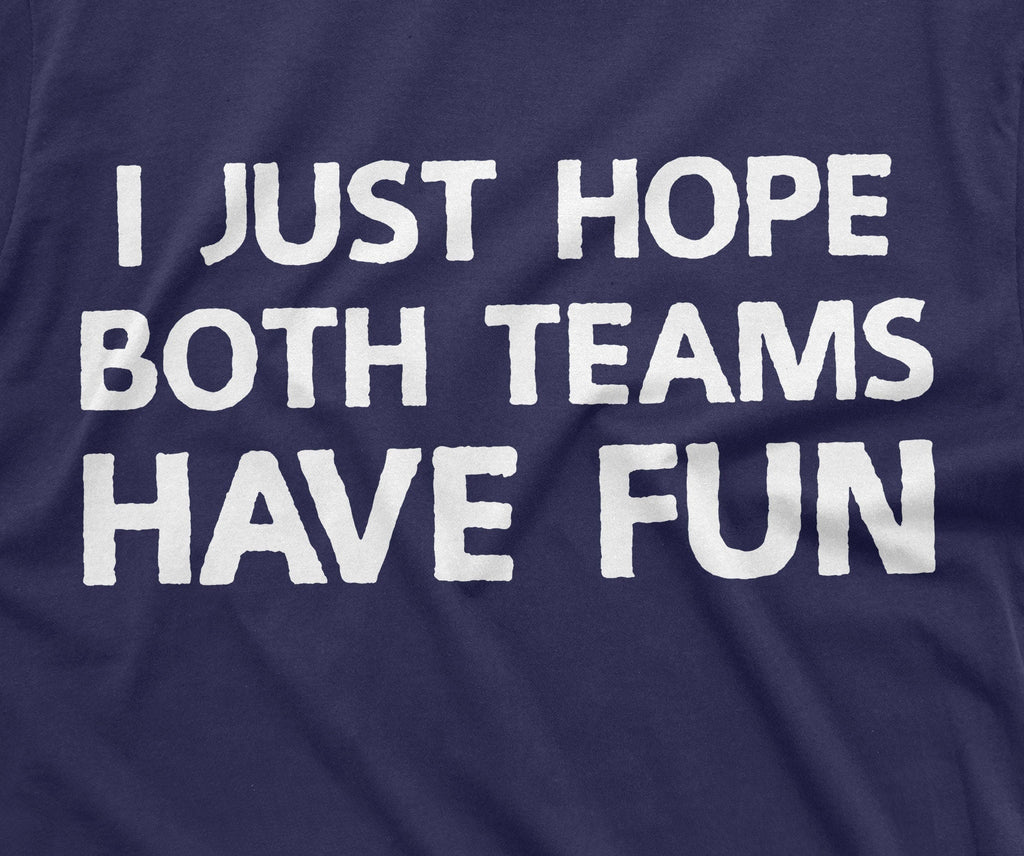 Sports Football Soccer Baseball T-shirt Both teams have fun product image 2