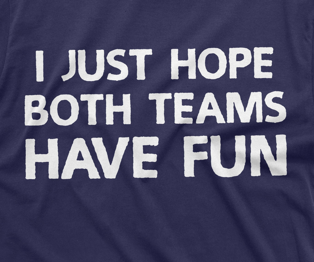 Sports Football Soccer Baseball T-shirt Both teams have fun product image 2