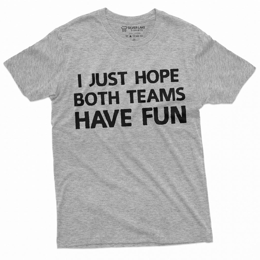 Sports Football Soccer Baseball T-shirt Both teams have fun product image 4