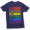 LGBTQ Gay Lesbian Pride Month T-shirt Kiss Whoever you Want product image 1
