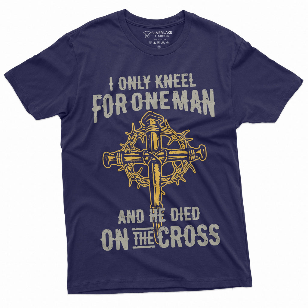 Men's Jesus Christian T-shirt Faith Church Cross Shirt product image 1