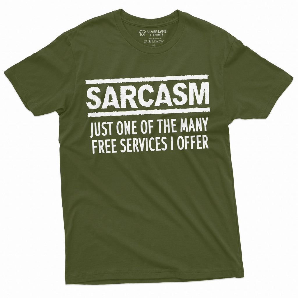 Sarcasm Services Funny Sarcastic Shirt Mens Womens Humor product image 4