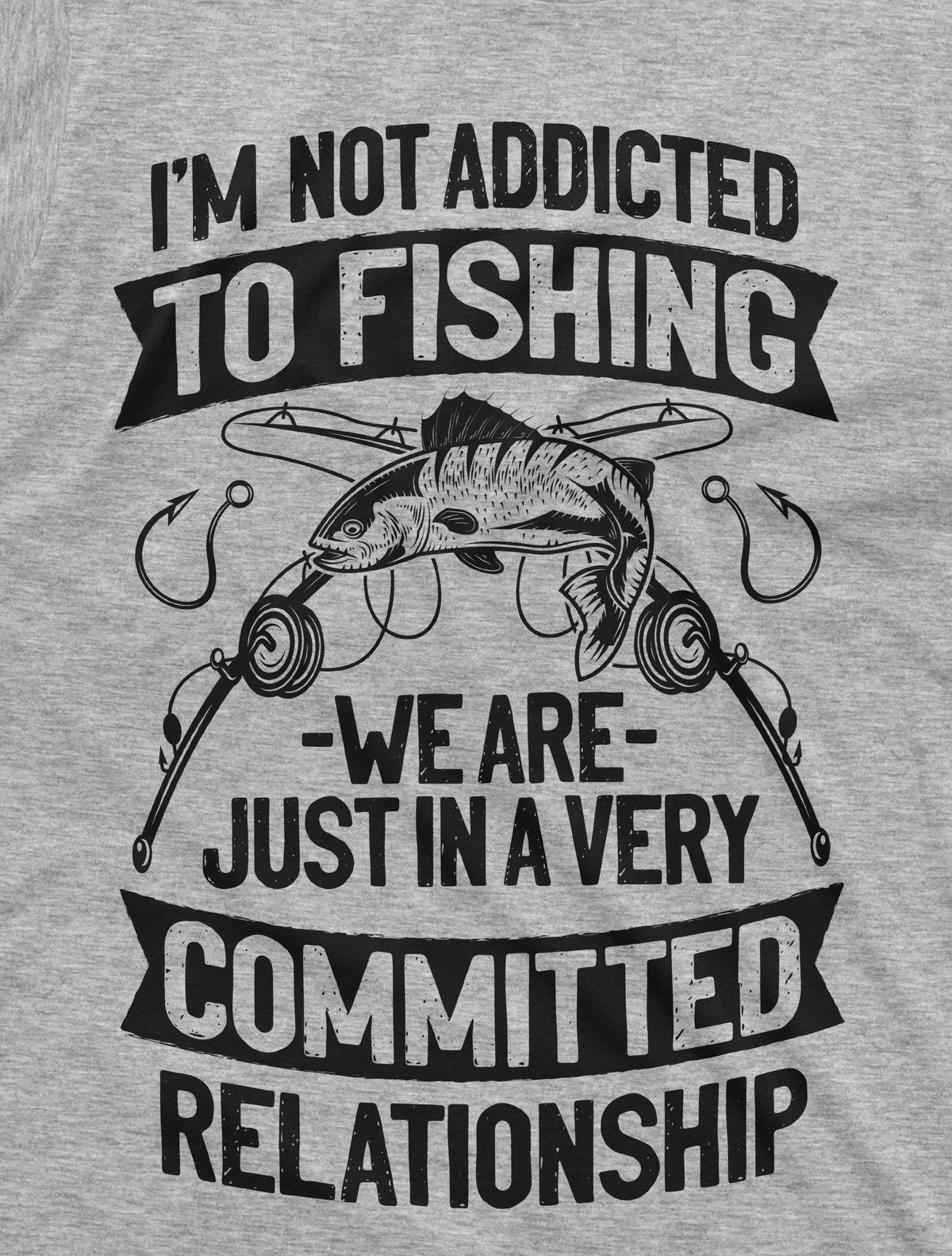 Men's Funny Fishing T-shirt Addicted to Grandpa Dad husband product image 6