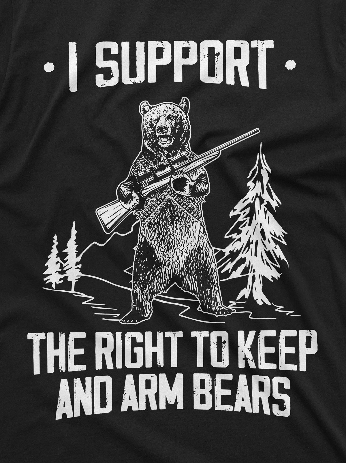 Men's Second Amendment Right to Keep and Arm bears Funny product image 5