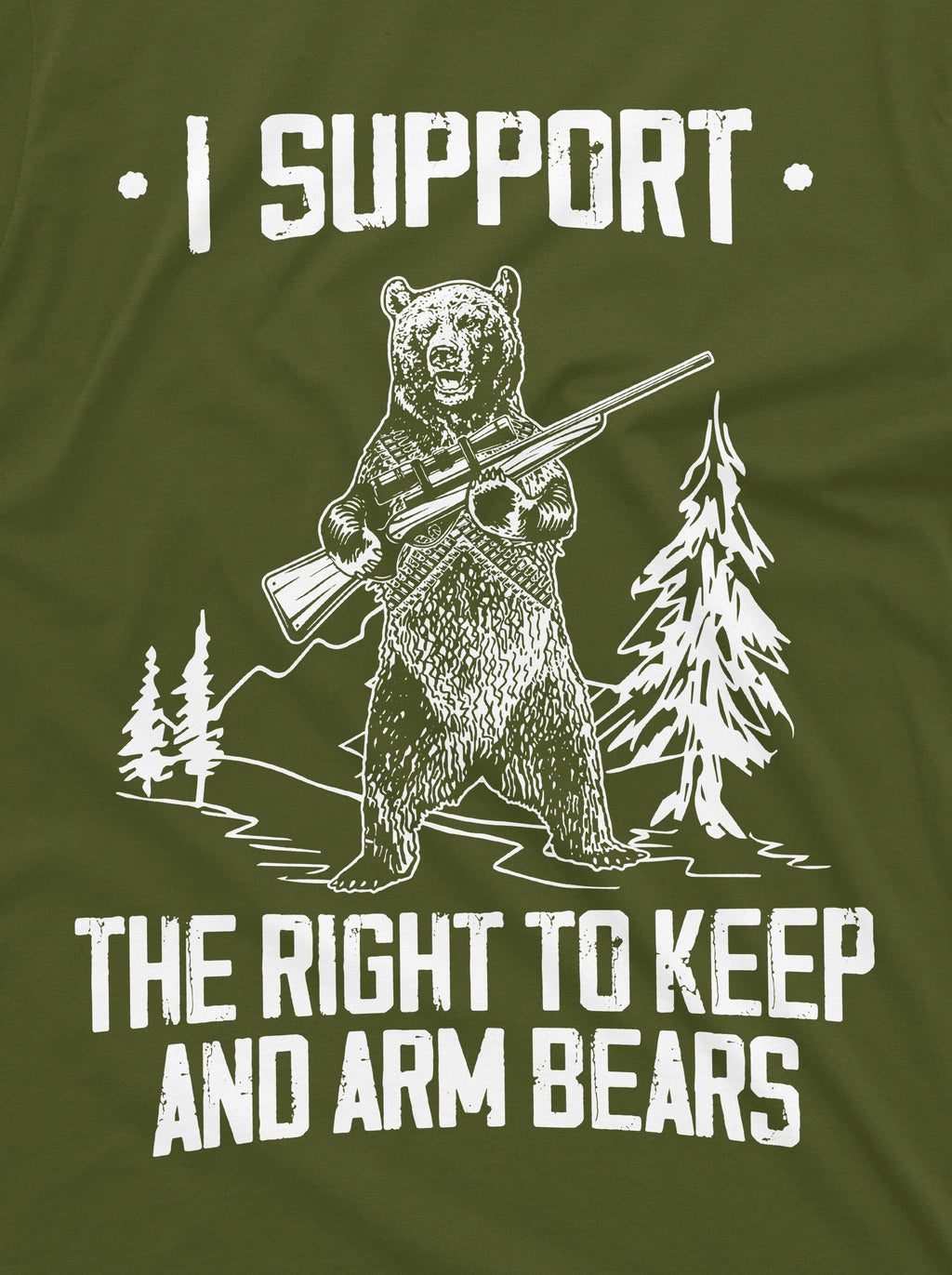 Men's Second Amendment Right to Keep and Arm bears Funny product image 2