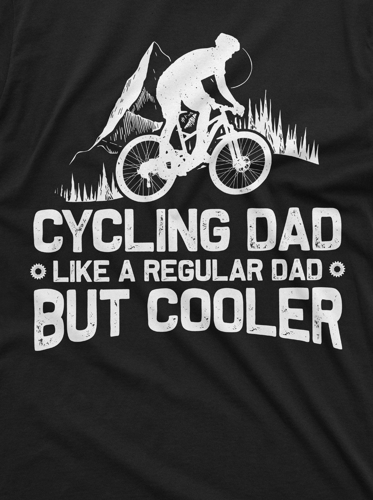 Cycling Dad T-shirt Biker Father's Day Father Sports Cool product image 4