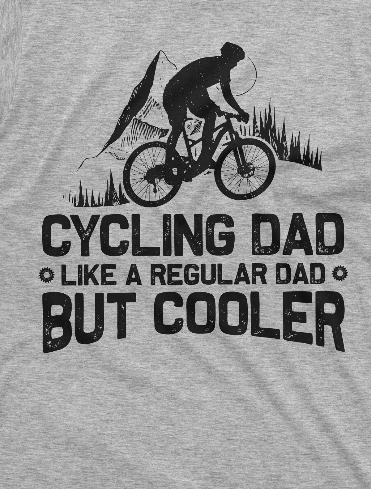 Cycling Dad T-shirt Biker Father's Day Father Sports Cool product image 2