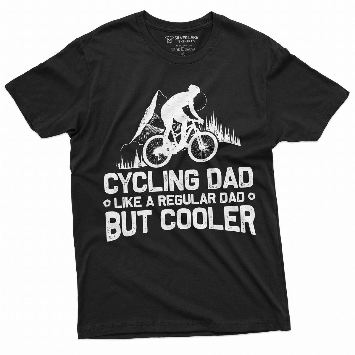 Cycling Dad T-shirt Biker Father's Day Father Sports Cool product image 5