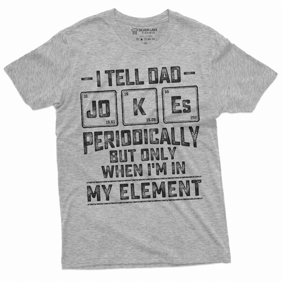 Men's Funny Dad Jokes Chemistry T-shirt Periodic Table product image 3