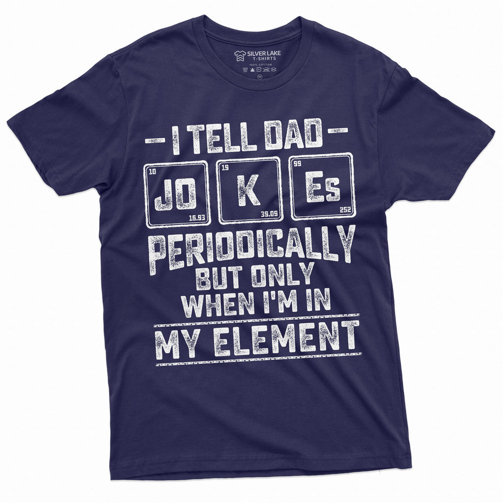 Men's Funny Dad Jokes Chemistry T-shirt Periodic Table product image 8