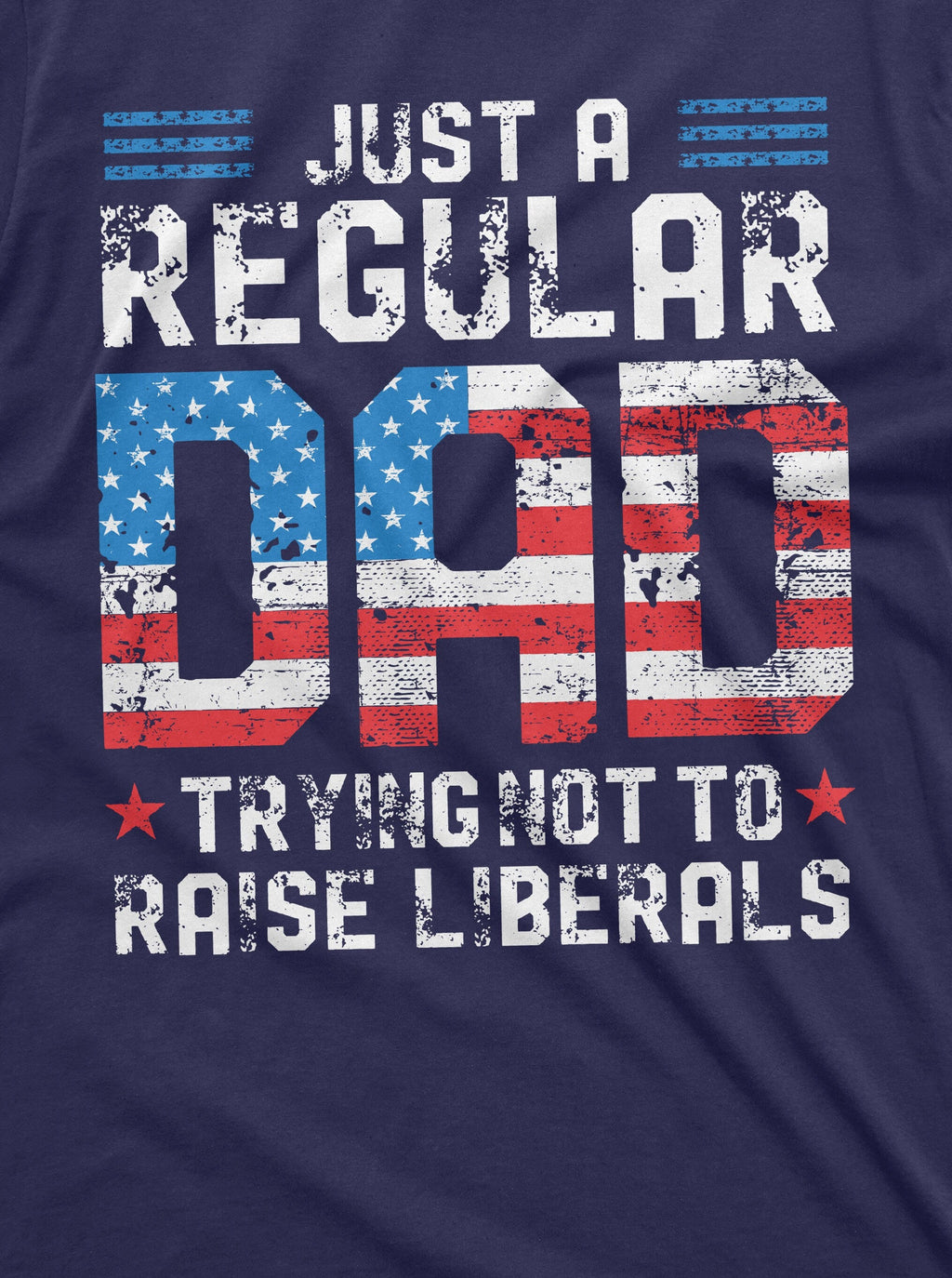 Men's Father's Day T-shirt Anti Liberal Republican Dad Gift product image 8