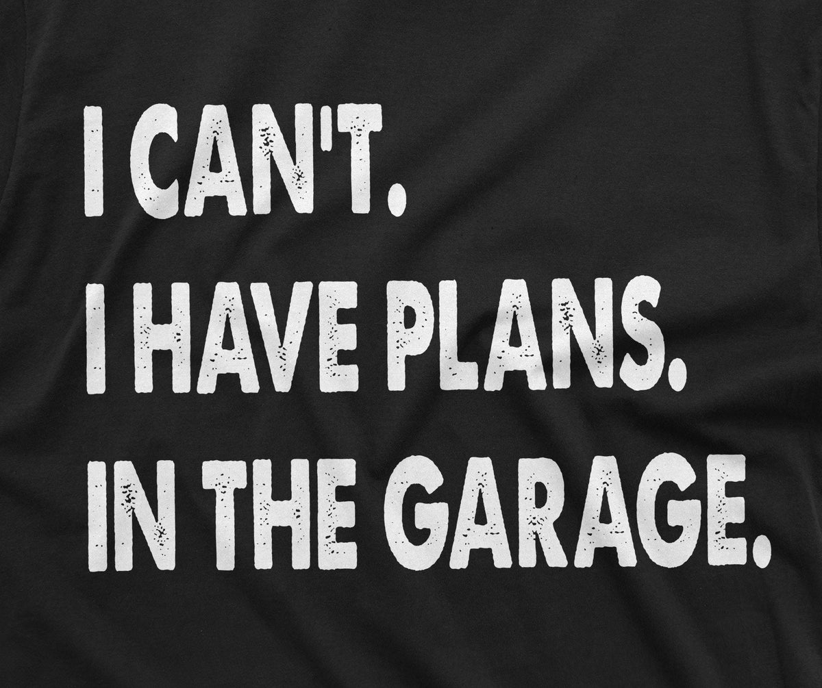 Men's Funny Garage Plans T-shirt Fathers day Gift Idea Dad product image 7