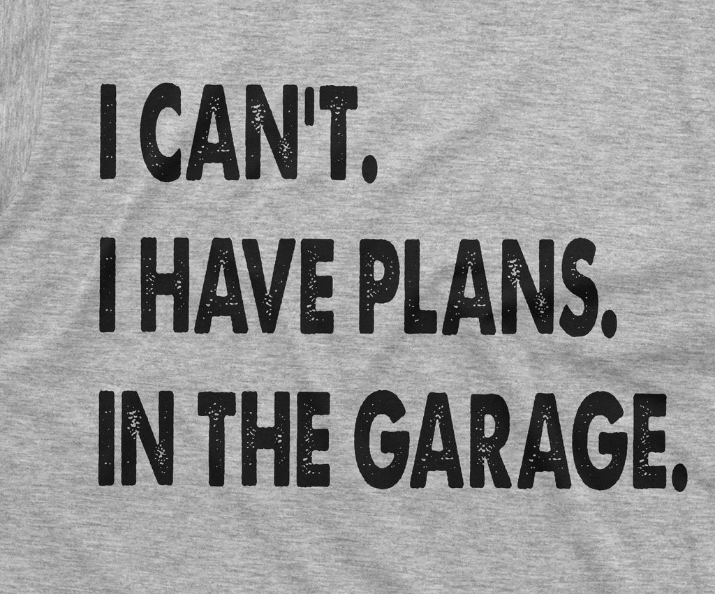 Men's Funny Garage Plans T-shirt Fathers day Gift Idea Dad product image 8