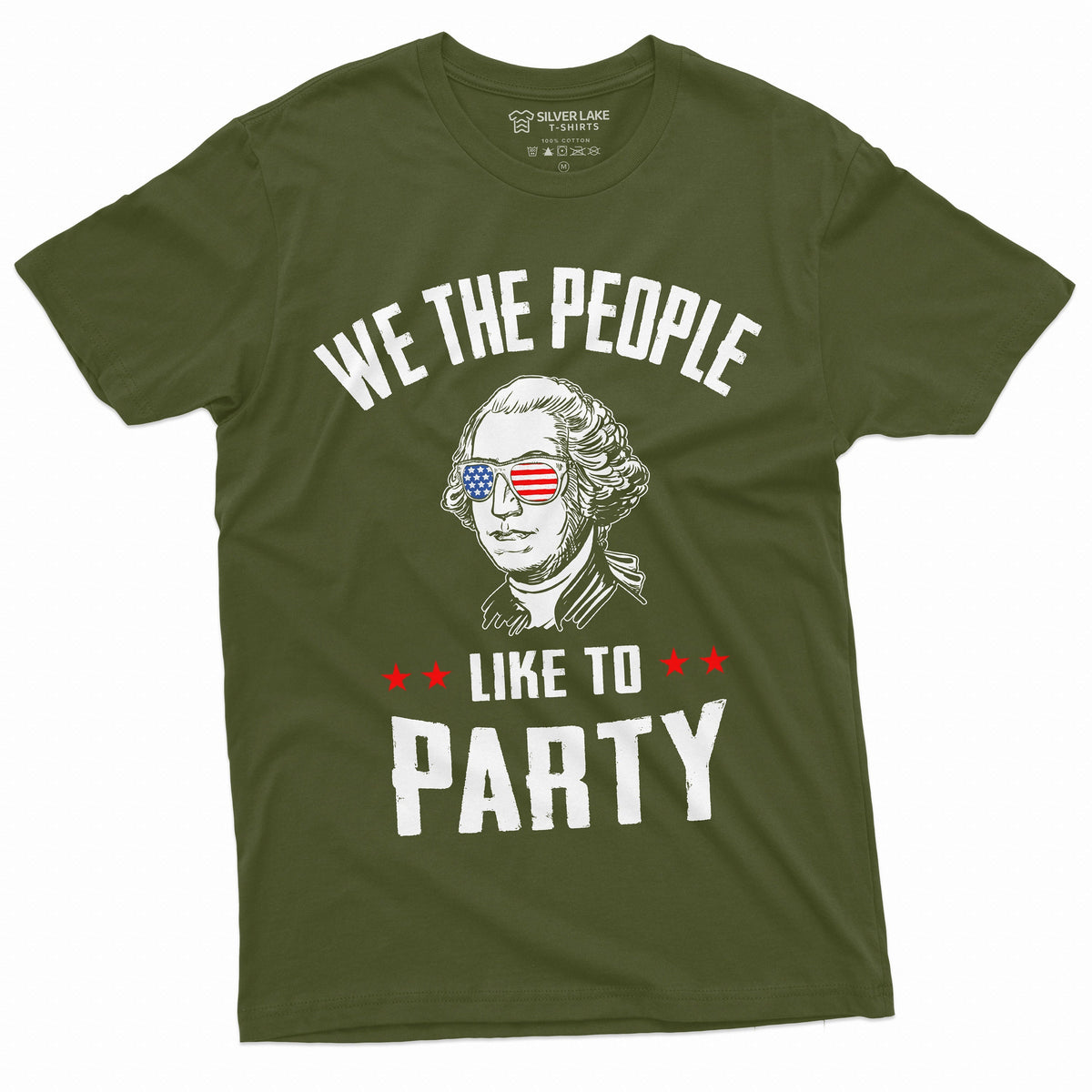 Fourth of July Partying T-shirt We the people like to part product image 3