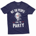 Fourth of July Partying T-shirt We the people like to part product image 1