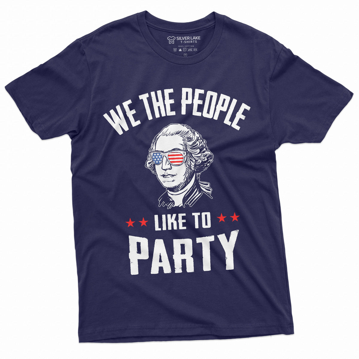 Fourth of July Partying T-shirt We the people like to part product image 1