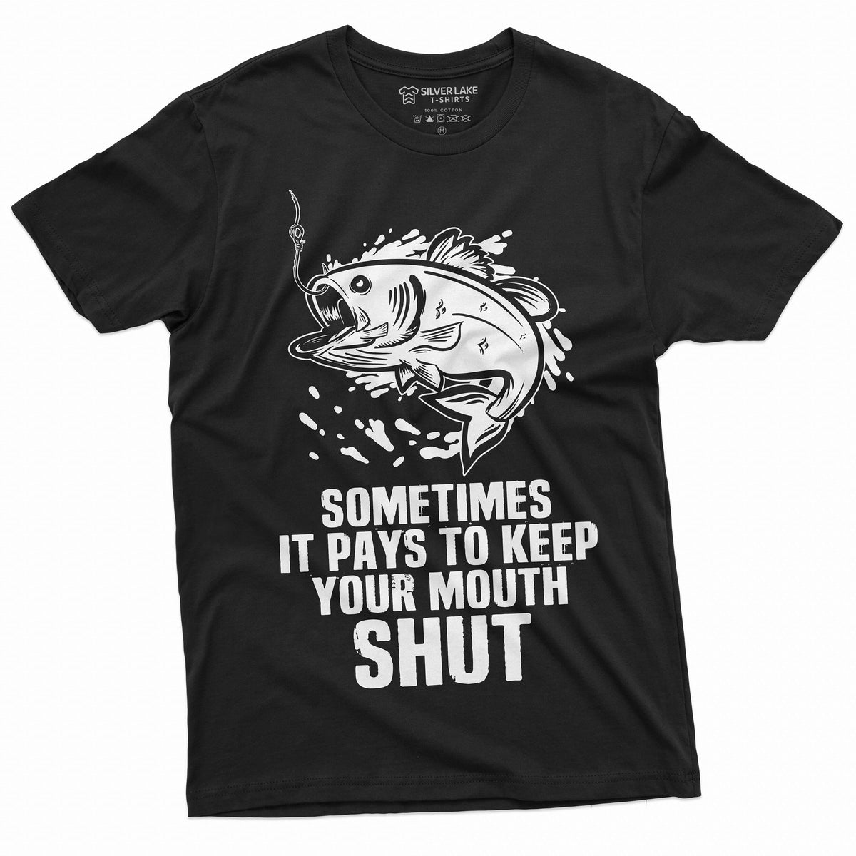 Mens Funny Fishing Tee Shirt Fisherman Gifts Humorous Fish product image 1