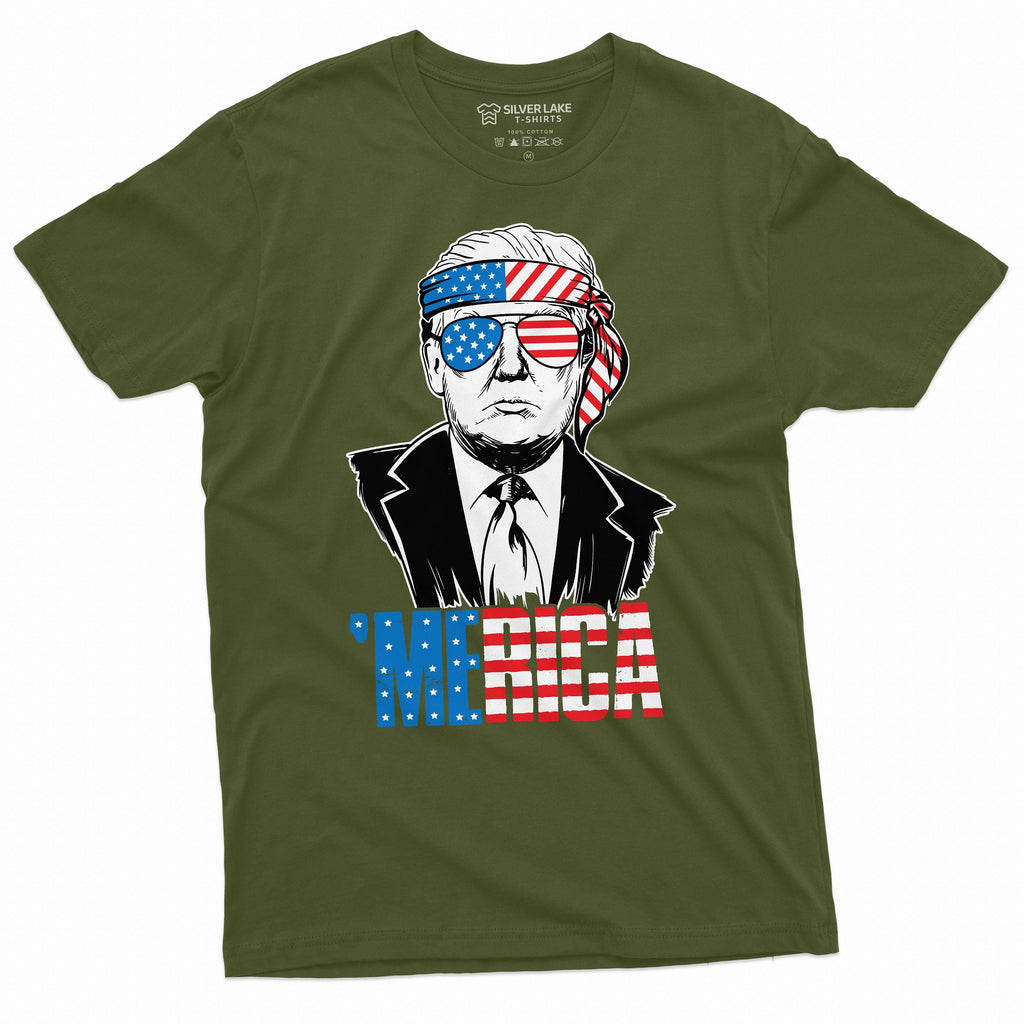 Merica USA Trump T-shirt DTJ 4th of July Cool Patriotic product image 4
